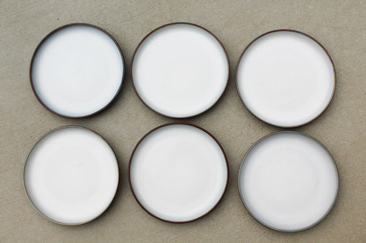 Set (6) Sango Concepts "Avocado" Salad Plates