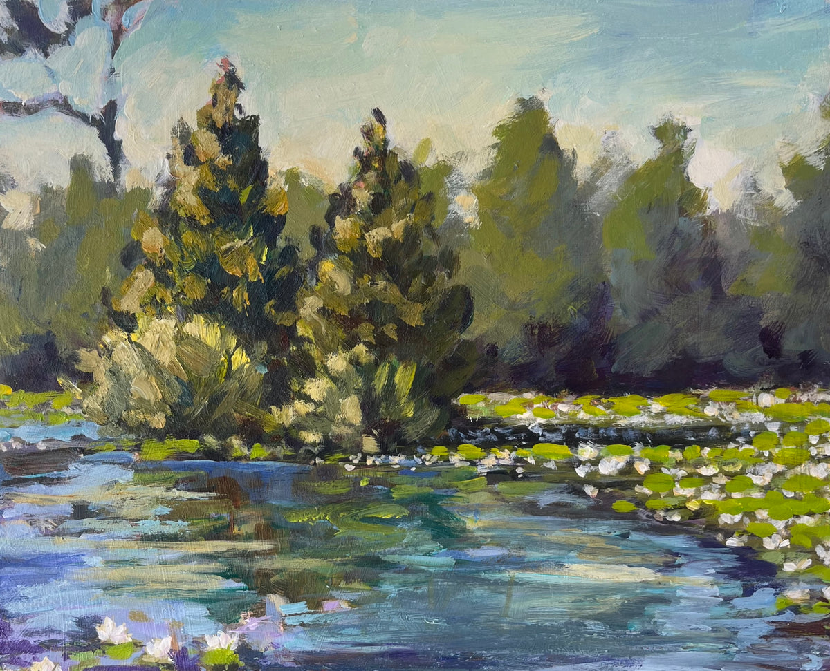 Brick Pond Lilies