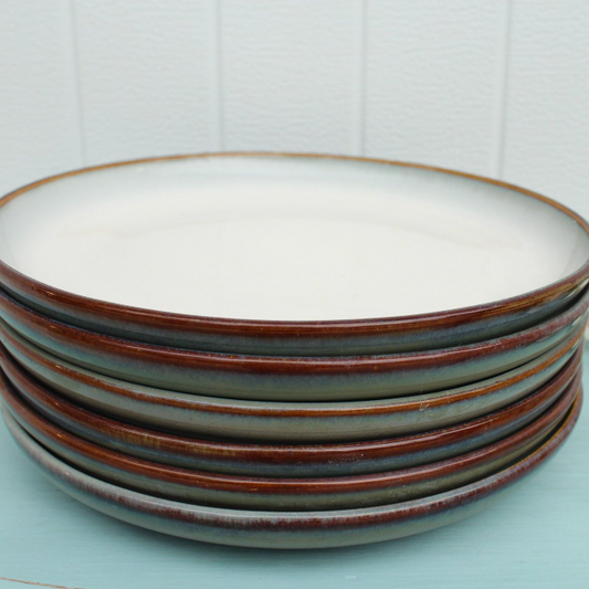 Set (6) Sango Concepts "Avocado" Salad Plates