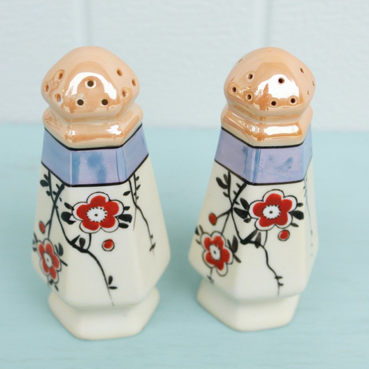 Japanese Lustreware Salt & Pepper