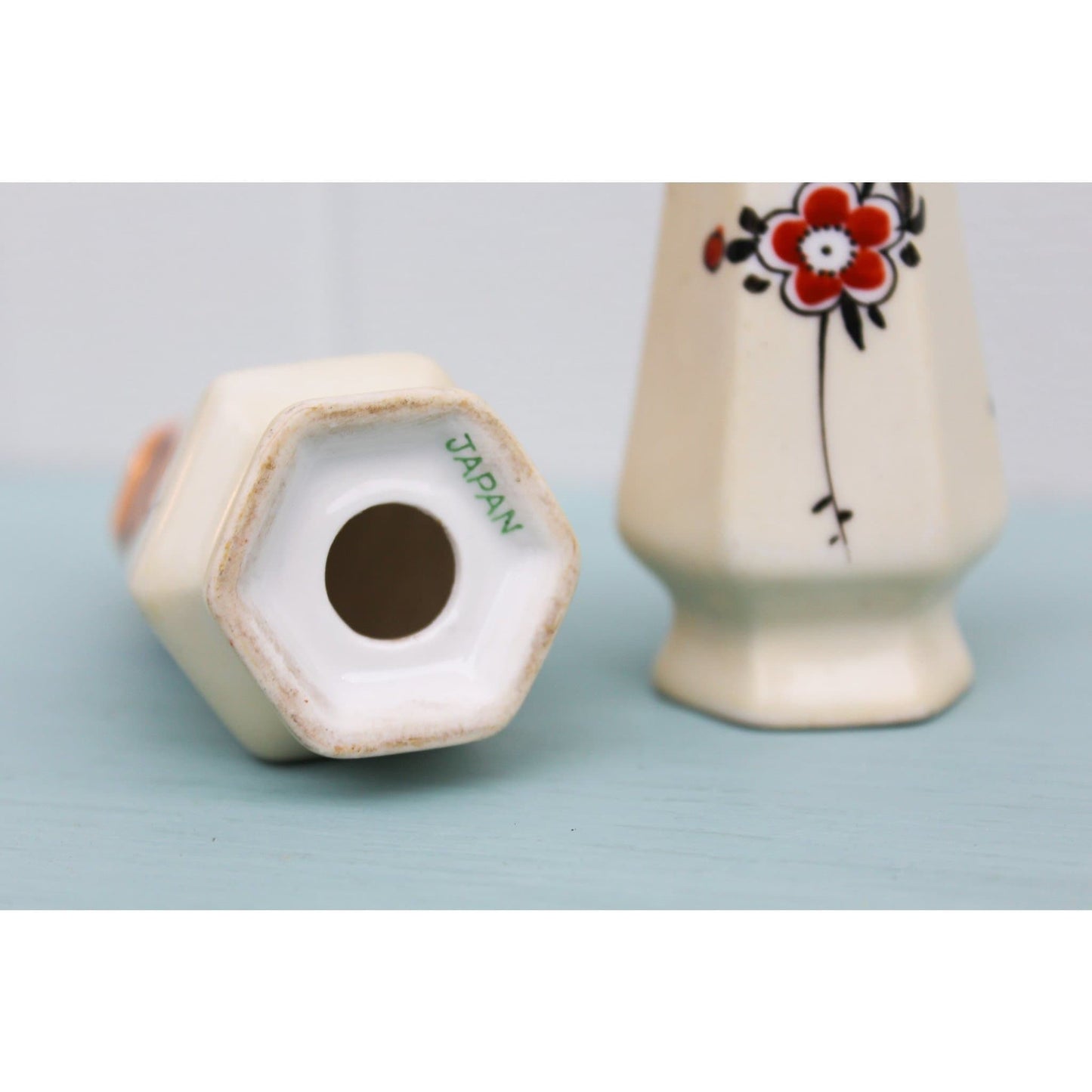 Japanese Lustreware Salt & Pepper