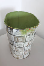 Load image into Gallery viewer, Vintage 1960s Cheinco Presidents Trash Can