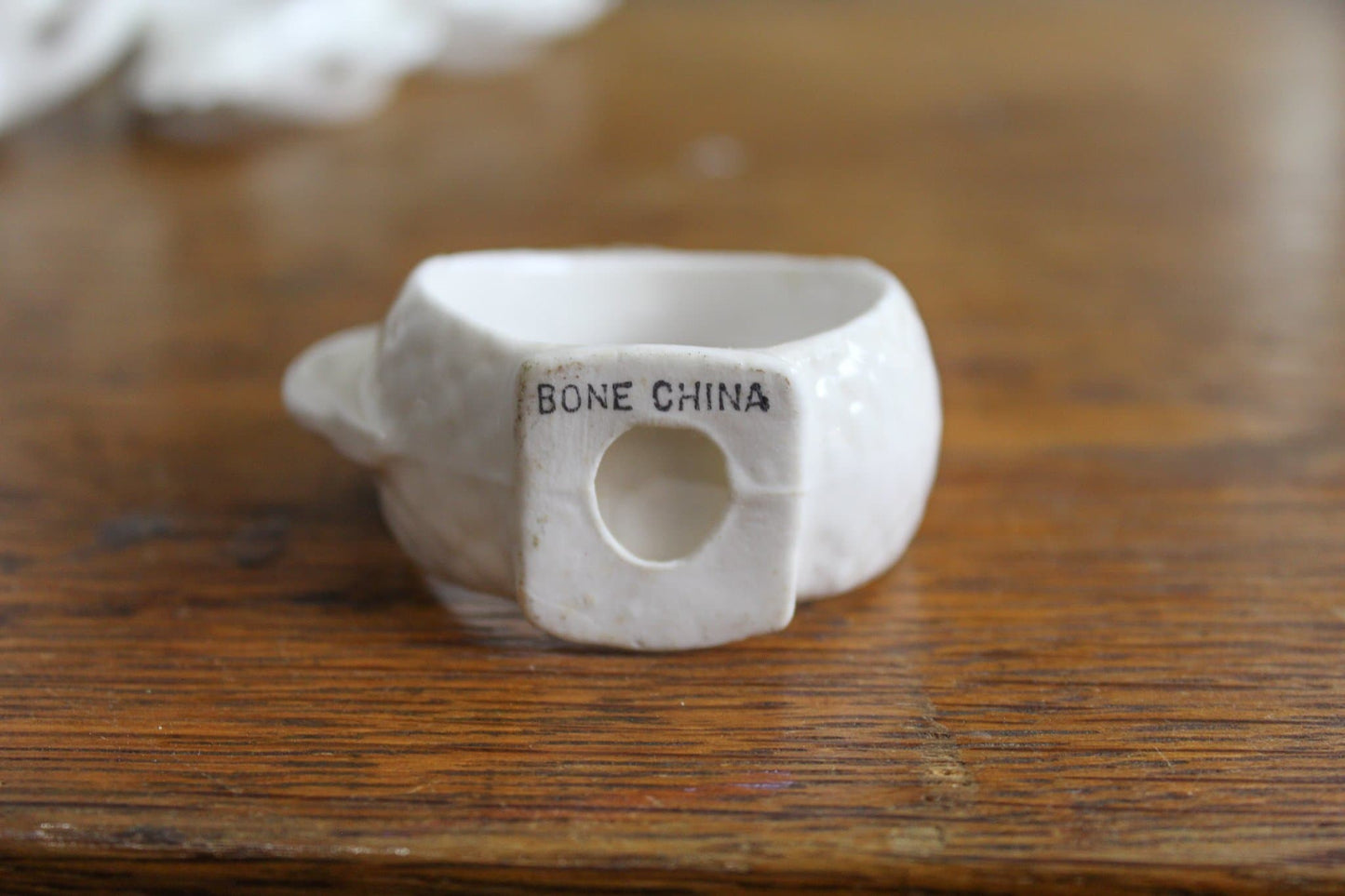 8 Vintage Bone China Rooster Napkin Rings