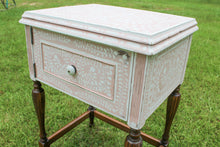 Load image into Gallery viewer, Bone Inlay Sidetable