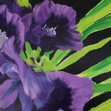 Load image into Gallery viewer, Large Oil Painting "Irises" 24x36"