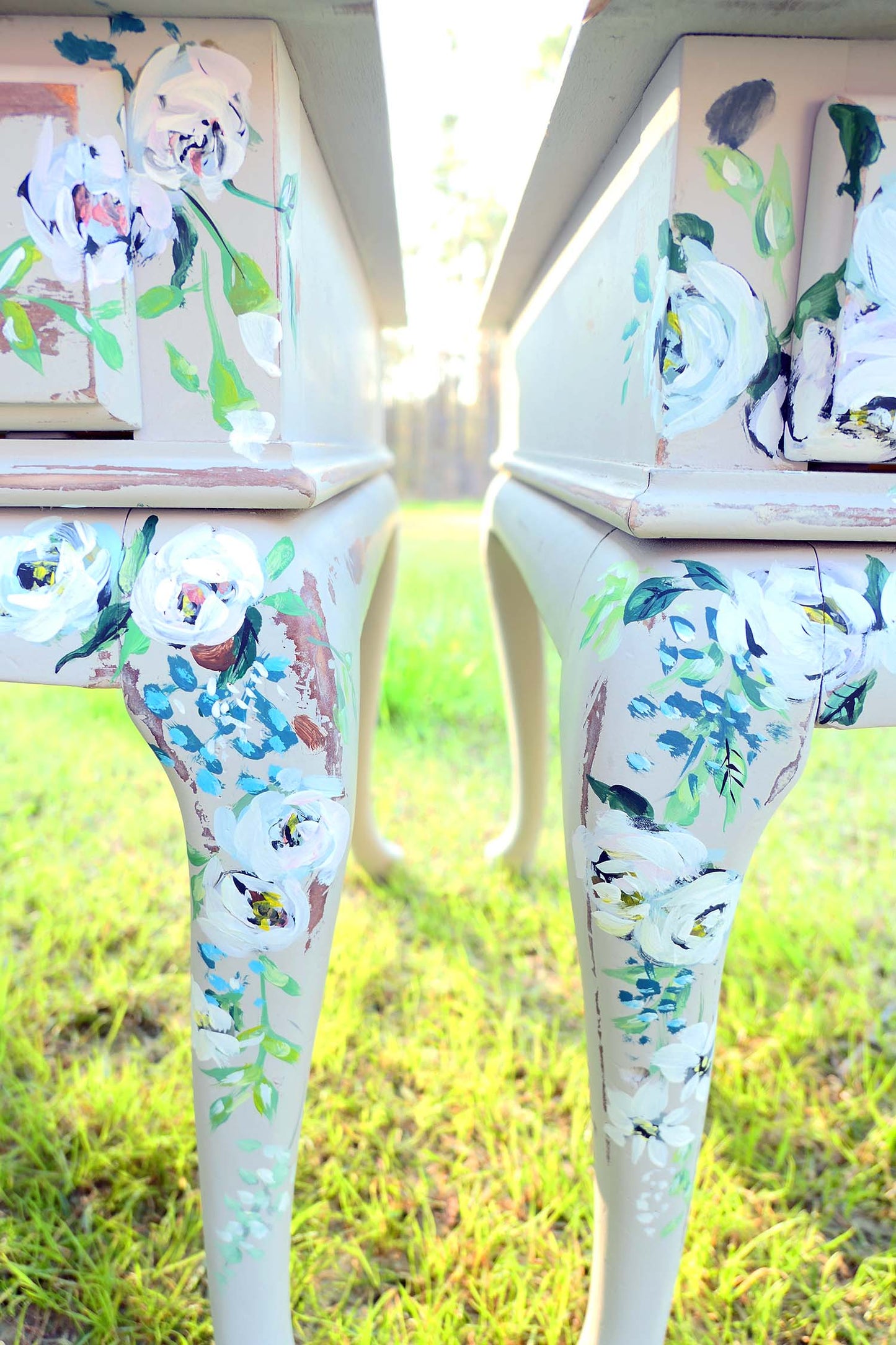 The English Garden End Tables