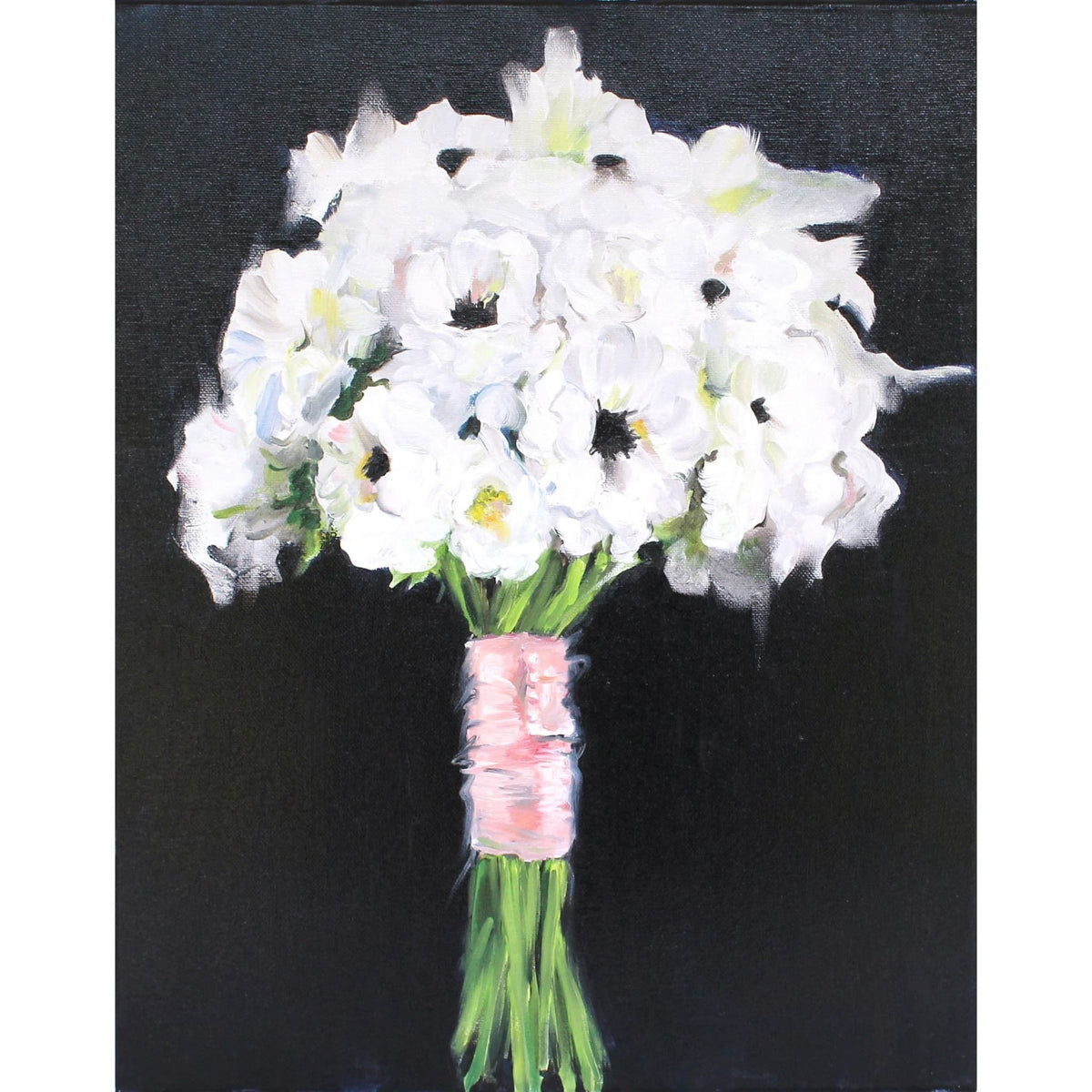 Oil Painting "Purely Anemone" 20"x24"