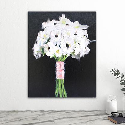 Oil Painting "Purely Anemone" 20"x24"